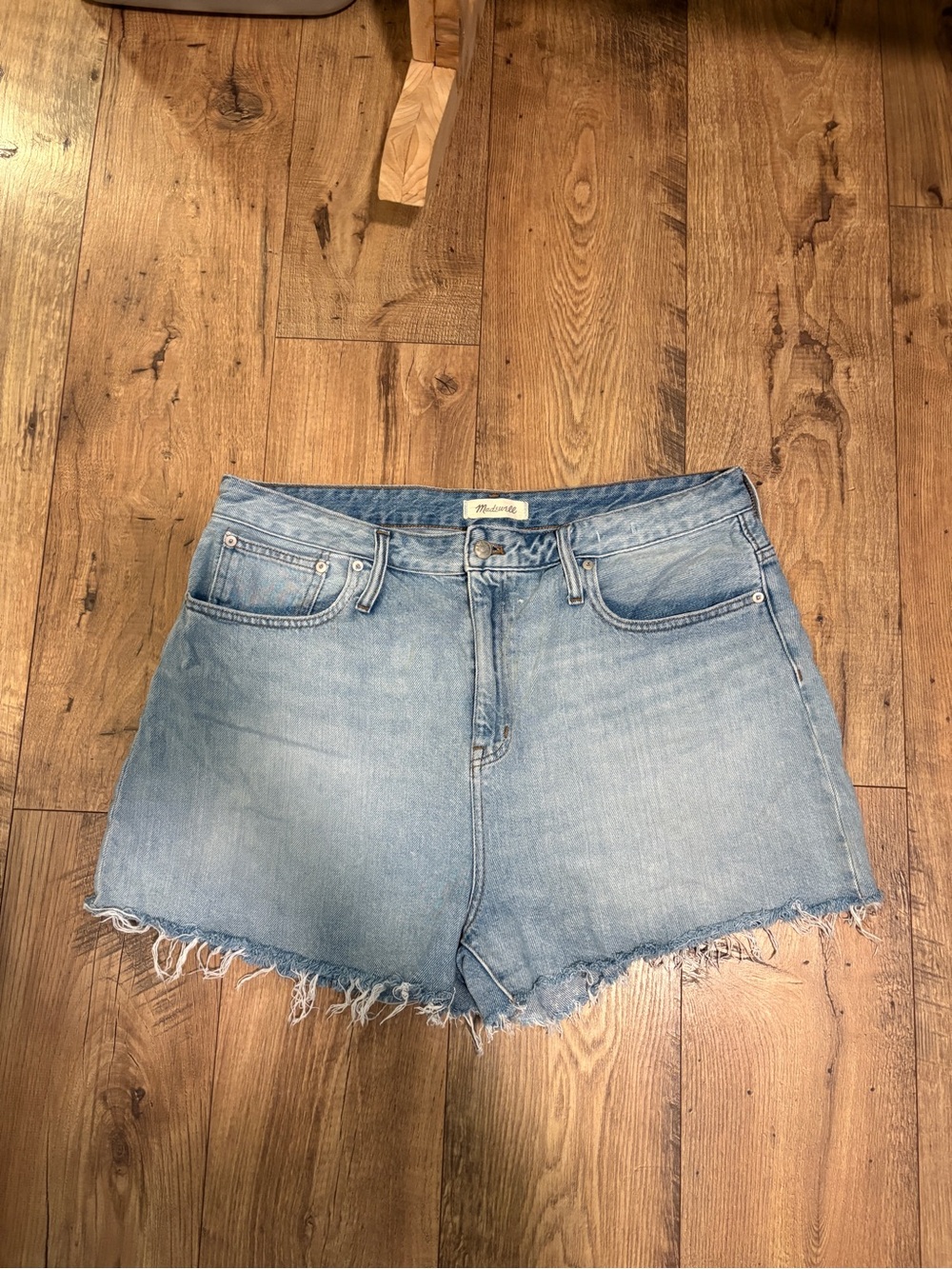 Madewell MomJean Cutoff Shorts